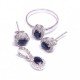 redgem silver 925 jewellery set natural sapphire blue jacb13 women's fashion redgem silver 925 jewellery set natural sapphire blue redgem 1200