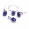 redgem silver 925 jewellery set natural lapis lazuli blue jacb22 women's fashion redgem silver 925 jewellery set natural lapis lazuli blue redgem 1209