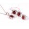 redgem 925 jewellery set natural garnet red jacb28 women's fashion redgem 925 jewellery set natural garnet red redgem 1214