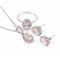 redgem silver 925 jewellery set cubic zirconia colorless jacb12 women's fashion redgem silver 925 jewellery set cubic zirconia colorless redgem 1199