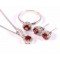 redgem silver 925 jewellery set natural garnet jacb37 women's fashion redgem silver 925 jewellery set natural garnet redgem 1222