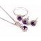 redgem 925 silver dangle earrings for women natural amethyst purple 6x8 mm oval jaer283 women's fashion redgem 925 silver dangle earrings for women natural amethyst purple 6x8 mm oval redgem 1356