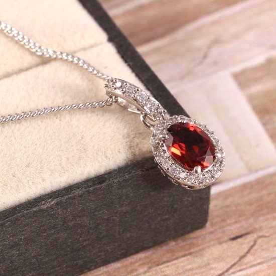 redgem silver 925 jewelery set natural garnet red jacb42 women's fashion redgem silver 925 jewelery set natural garnet red redgem 1227