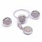 redgem silver 925 jewellery set cubic zirconia jacb5 women's fashion redgem silver 925 jewellery set cubic zirconia redgem 1194