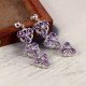 redgem 925 silver earrings natural amethyst purple jaer102 women's fashion redgem 925 silver earrings natural amethyst purple redgem 468