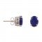 redgem natural lapis lazuli blue 925 silver stud earrings jaer122 women's fashion redgem natural lapis lazuli blue 925 silver stud earrings redgem 488