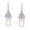 redgem 925 silver dangle earrings natural moonstone white jaer135 women's fashion redgem 925 silver dangle earrings natural moonstone white redgem 500