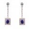 redgem 925 silver dangle earrings natural lapis lazuli blue jaer142 women's fashion redgem 925 silver dangle earrings natural lapis lazuli blue redgem 507