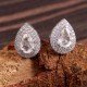 redgem silver 925 stud earrings natural rock crystal colorless jaer191 women's fashion redgem silver 925 stud earrings natural rock crystal colorless redgem 554