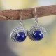 redgem silver dangle earrings natural lapis lazuli blue jaer209 women's fashion redgem silver dangle earrings natural lapis lazuli blue redgem 571