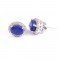 redgem silver stud earrings blue natural lapis lazuli jaer234 women's fashion redgem silver stud earrings blue natural lapis lazuli redgem 596