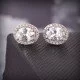 redgem silver stud earrings natural zircon colorless jaer238 women's fashion redgem silver stud earrings natural zircon colorless redgem 600