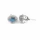 redgem 925 silver stud earrings for women natural labradorite grey 4x6 mm oval jaer264 women's fashion redgem 925 silver stud earrings for women natural labradorite grey 4x6 mm oval redgem 1337