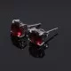 redgem 925 silver precious gems earrings natural garnet red jaer27 women's fashion redgem 925 silver precious gems earrings natural garnet red redgem 399