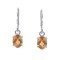 redgem 925 silver dangle earrings for women natural citrine yellow 6x8 mm oval jaer281 women's fashion redgem 925 silver dangle earrings for women natural citrine yellow 6x8 mm oval redgem 1354
