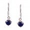 redgem 925 silver dangle earrings natural blue sapphire jaer33 women's fashion redgem 925 silver dangle earrings natural blue sapphire redgem 404