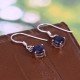 redgem 925 silver dangle earrings natural blue sapphire jaer33 women's fashion redgem 925 silver dangle earrings natural blue sapphire redgem 404