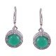 redgem 925 silver precious gem dangle earrings natural onyx green jaer39 women's fashion redgem 925 silver precious gem dangle earrings natural onyx green redgem 410