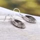 redgem 925 silver dangle earrings natural amethyst green jaer74 women's fashion redgem 925 silver dangle earrings natural amethyst green redgem 442