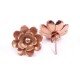 stud earrings 925 sterling silver rose gold plated jaer88 women's fashion stud earrings 925 sterling silver rose gold plated redgem 454