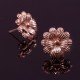 redgem 925 silver stud earrings rose gold plated jaer90 women's fashion redgem 925 silver stud earrings rose gold plated redgem 456