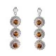 redgem 925 silver dangle earrings natural tiger eye jaer99 women's fashion redgem 925 silver dangle earrings natural tiger eye redgem 465