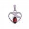 silver 925 pendants natural garnet red japd17 pendants silver 925 pendants natural garnet red redgem 1132