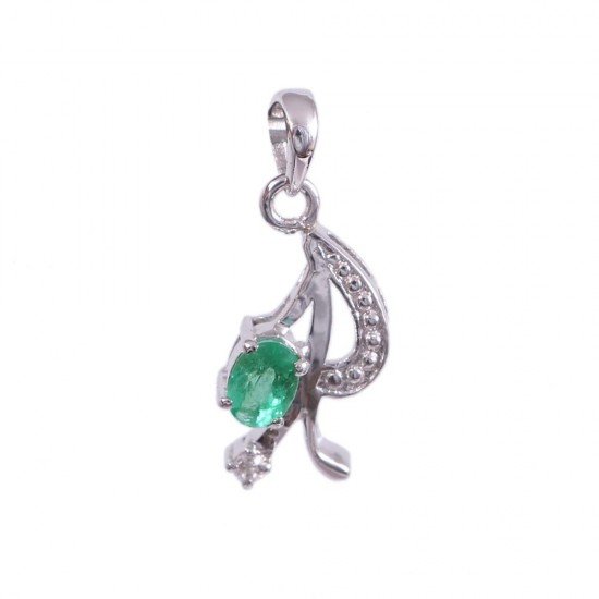 redgem silver 925 pendants natural emerald green japd26 pendants redgem silver 925 pendants natural emerald green redgem 1141