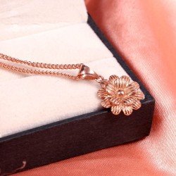 Redgem Silver 925 Pendants Rose Gold Plated