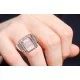 redgem 925 silver ring for women and girls natural rose quartz pink 7x9 mm rectangle jarg104 women's fashion redgem 925 silver ring for women and girls natural rose quartz pink 7x9 mm rectangle redgem 1062