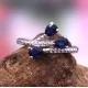 redgem 925 silver ring for women and girls natural blue sapphire 4x5 mm pear jarg105 women's fashion redgem 925 silver ring for women and girls natural blue sapphire blue 4x5 mm pear redgem 1063