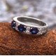 redgem 925 silver ring for women and girls natural blue sapphire 4x6 mm oval jarg107 women's fashion 925 silver ring with natural blue sapphire - timeless jewelry for women redgem 1065