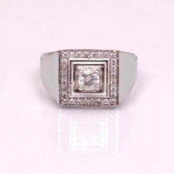 Redgem Precious Gem 925 Silver Ring for Women & Girls – Moissanite Colorless 5 MM Round Redgem Precious Gem 925 Silver Ring for Women & Girls – Moissanite Colorless 5 MM Round