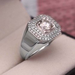 Redgem 925 Silver Ring for Women Moissanite Colorless 7 MM Round (1.35 Ct) Redgem 925 Silver Ring for Women Moissanite Colorless 7 MM Round (1.35 Ct)