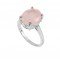 redgem 925 silver ring for women and girls natural rose quartz pink 10x12 mm oval jarg138 women's fashion redgem 925 silver ring for women and girls natural rose quartz pink 10x12 mm oval redgem 1087
