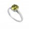 redgem 925 silver ring for women and girls natural peridot green 7 mm round jarg149 women's fashion redgem 925 silver ring for women and girls natural peridot green 7 mm round redgem 1098