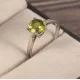 redgem 925 silver ring for women and girls natural peridot green 7 mm round jarg149 women's fashion redgem 925 silver ring for women and girls natural peridot green 7 mm round redgem 1098