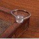 redgem 925 silver ring for women natural rock crystal colorless 7 mm round jarg154 women's fashion redgem 925 silver ring for women and girls natural rock crystal colorless 7 mm round redgem 1100