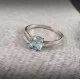redgem 925 silver ring for women and girls natural aquamarine blue 7 mm round jarg158 women's fashion redgem 925 silver ring for women and girls natural aquamarine blue 7 mm round redgem 1102