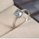 redgem 925 silver ring for women and girls natural aquamarine blue 7 mm round jarg158 women's fashion redgem 925 silver ring for women and girls natural aquamarine blue 7 mm round redgem 1102