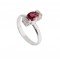 redgem 925 silver ring for women natural garnet red 6 mm round jarg329 women's fashion redgem 925 silver ring for women natural garnet red 6 mm round redgem 1515