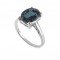 redgem 925 silver ring for women and girls natural london blue topaz 8x10 mm oval jarg164 women's fashion redgem 925 silver ring for women and girls natural london blue topaz blue 8x10 mm oval redgem 1107