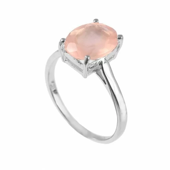 redgem 925 silver ring for women and girls natural rose quartz pink 9x11 mm oval jarg165 women's fashion redgem 925 silver ring for women and girls natural rose quartz pink 9x11 mm oval redgem 1108