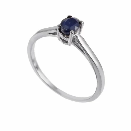 BLUE SAPPHIRE RING 4.00 CARAT AAA+ Quality Natural Blue RING Neelam GOLD  Plated Adjustable Gemstone Ring BLUE STONE RING for Women's and Men's