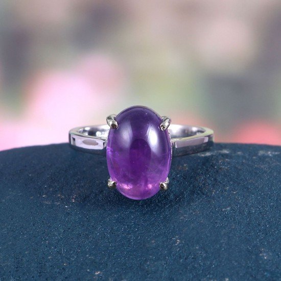 redgem 925 silver ring for women natural amethyst purple 9x13 mm oval jarg177 women's fashion redgem 925 silver ring for women natural amethyst purple 9x13 mm oval redgem 1364