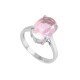 redgem sterling silver ring for women natural rose quartz pink 9x13 mm oval jarg182 women's fashion redgem sterling silver ring for women natural rose quartz pink 9x13 mm oval redgem 1369