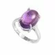 redgem 925 silver ring for women natural amethyst purple 10x14 mm oval jarg187 women's fashion redgem 925 silver ring for women natural amethyst purple 10x14 mm oval redgem 1374