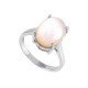 redgem 925 silver ring for women natural shell cream 10x14 mm oval jarg193 women's fashion redgem 925 silver ring for women natural shell cream 10x14 mm oval redgem 1380