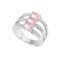 redgem 925 silver ring for women natural rose quartz pink 4x6 mm oval jarg199 women's fashion redgem 925 silver ring for women natural rose quartz pink 4x6 mm oval redgem 1386