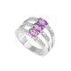 redgem sterling silver ring for women natural amethyst purple 4x6 mm oval jarg202 women's fashion redgem sterling silver ring for women natural amethyst purple 4x6 mm oval redgem 1389